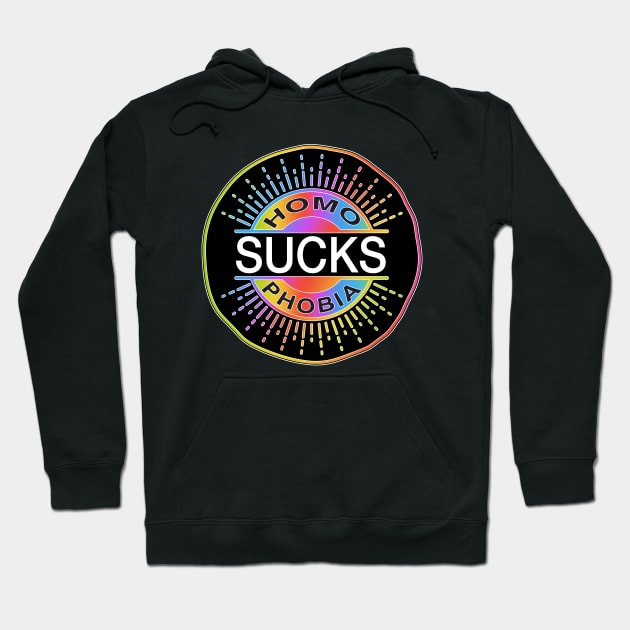 Homophobia Sucks Hoodie by cannibaljp